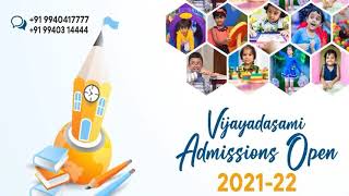 Vijayadasami Admission Open - 2021