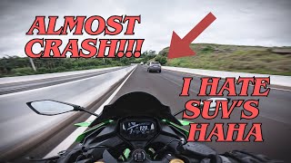 Almost Crashed my new Kawasaki zx4rr 2025