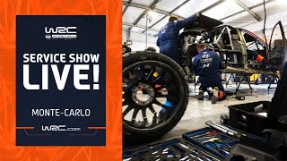 🔴 Saturday Service Show LIVE | WRC Rallye Monte-Carlo 2025