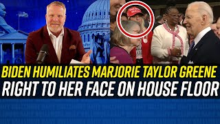 Joe Biden HUMILIATES MARJORIE TAYLOR GREENE to Her Face on House Floor!!!