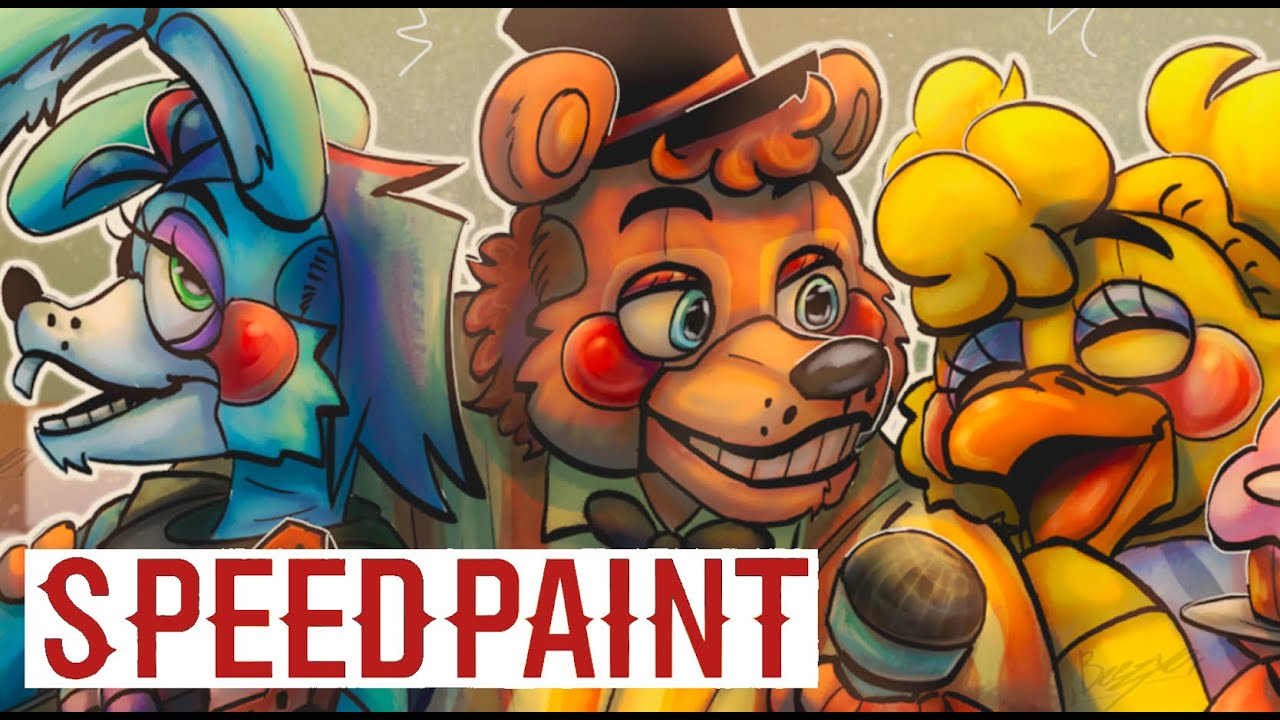 Showtime Fnaf Speedpaint Youtube