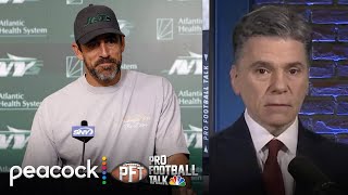 Aaron Rodgers acknowledges Jets' challenging early season schedule | Pro Football Talk | NFL on NBC