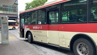 箱根登山バス B222(湘南200か1813) 三菱QKG-MP35FK(2014年式) H系統 箱根町港行き 小田原駅東口にて撮影