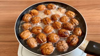 Throw walnuts into boiling water! This secret taught by my grandmother!