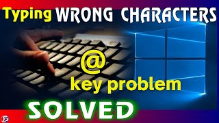 @ key | Keyboard Typing Wrong Letters | Keyboard typing wrong characters | Shift 2 @ keyboard wrong