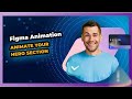 Animate your Hero Section in Figma #short
