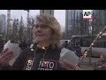 brussels protesters explain why they re demonstrating