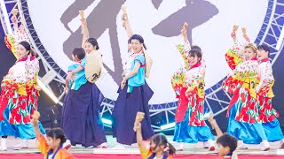 [4K] 3015　2回目　富山のよさこい祭り 2023 日曜日 (中央)