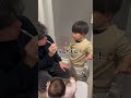 パパの歯磨き用意してくれる空くん 歯磨き粉 歯磨き 3歳 3歳男の子 みんなで仲良く ねんね