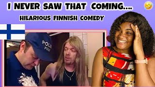 Reaction To Mankeli - T:mi Hämeen Heavy Laundry (Finnish Comedy)