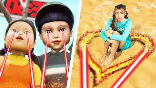 Mình Được BÚP BÊ SQUID GAME Nhận Nuôi!