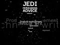 Jedi Advice for new Programmers