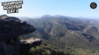 Three Under Two - Ep162 | Halls Gap Grampians Road Trip Day 4 | Reeds Lookout | Balconies Lookout