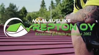 Maalausliike Repton Oy - Kattomaalaus - Julkisivumaalaus