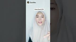 Menjawab pertanyaan ketika live, cara live di SV