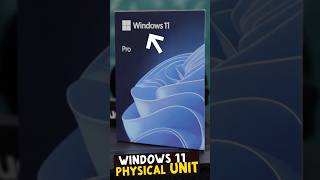 I Bought Physical Windows 11!⚡️Free Install #shorts