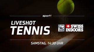 Federer vs. Goffin I Tennis LIVE | Swiss Indoors Basel | SPORT1