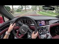 Living with the Bentley Continental GTC - $350k Airport Pickup for The Topher (POV Binaural Audio)