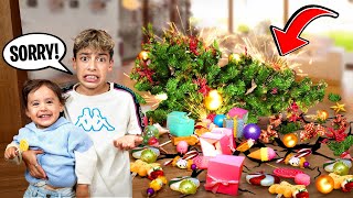 Our Kids DESTROYED Our CHRISTMAS TREE!! 😡