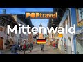 Walking in MITTENWALD / Germany 🇩🇪- 4K 60fps (UHD)