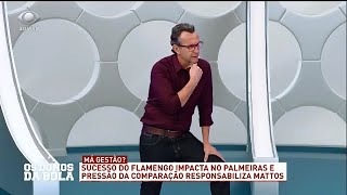 Neto compara contratações de Flamengo e Palmeiras