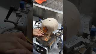 The assembly process of hat#Hat Cap manufacturer#manufacturer #snapback cap#OEM cap manufacturer