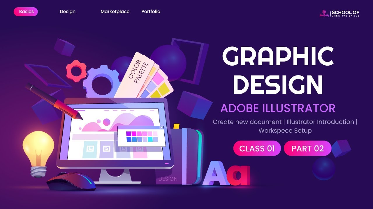 Illustrator Class 01 Part 02 Create New Document Illustrator