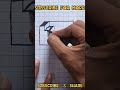 How to very easy 3D hand drawing video #short #viral