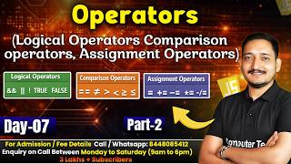 #7 Operators in JavaScript (Logical Operators, Assignment Operators) | JavaScript Tutorial