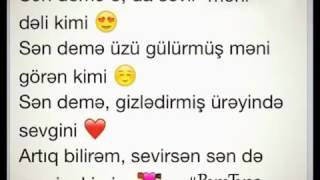 Sen deme oda meni sevir