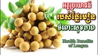 អត្ថប្រយោជន៍របស់ផ្លែមៀន ចំពោះសុខភាព | Health Benefits of Longan