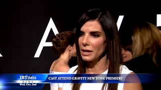 Cast Attend Gravity New York Premiere