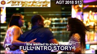 Amanda Mena & Her Immigrant Family FULL INTRO STORY America's Got Talent 2018 Semifinals 1 AGT