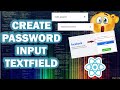 How to create a SHOW/HIDE Password TextField in React JS