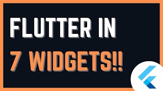 7 BASIC Widgets in Flutter You MUST Know (Beginner Guide)