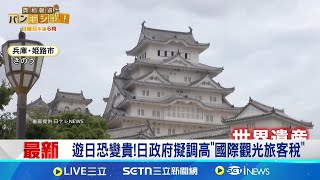 日政府擬調高國際觀光旅客稅! 一口氣調高3-5倍｜國際關鍵字20250228｜三立iNEWS