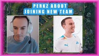 PERKZ About Joining NEW Team 👀