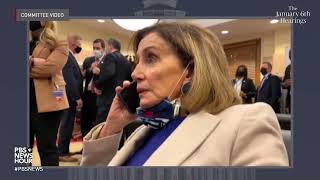 WATCH: New footage of Pelosi calling for help from other jurisdictions during Jan. 6 Capitol attack