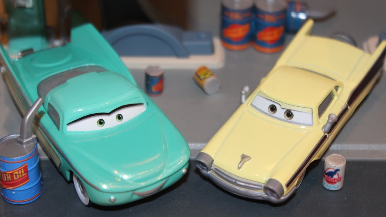 Toys Disney Pixar Cars Nicky B And Flo Radiator Springs Toys & Hobbies ...