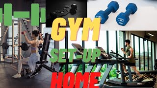 Home Gym set-up 2022😱| Exercise from home | Best exercise from home | Gym set-up home | #exercise