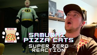 SUPERHERO WITH NO SKILLS ?? Samurai Pizza Cats - Super Zero *REACTION*