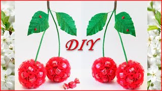 🍒Cherry from Candies 🍒 Sweet gifts DIY