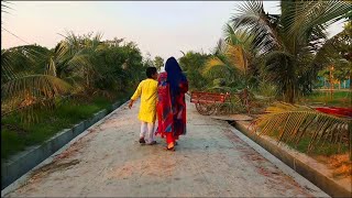 আজকে সুন্দর একটি গ্রাম ঘুরে দেখাব /Bangladeshi village  tour vlog /BD vlogger Toma