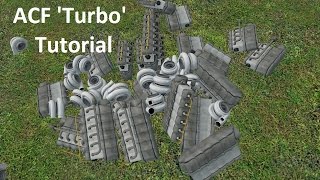 GMOD🛠️: ACF 'Turbo' Tutorial - Increasing the power of your ACF car using another Engine