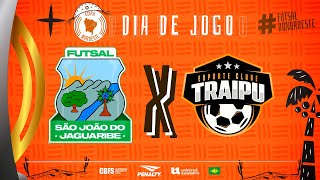 Copa Nordeste de Futsal | São João do Jaguaribe (CE) x Traipu (AL) | Semifinal | Ao vivo