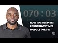 How to Create a Countdown Timer with an Animated Gradient Background