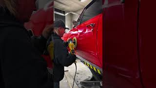 Tim’s buffing this 1967 Chevrolet Chevelle for a customer! #musclecars #classiccars #chevrolet