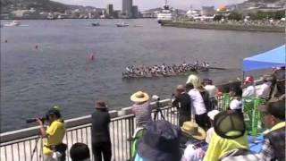 ペーロン競漕（2011年長崎ペーロン選手権大会決勝）