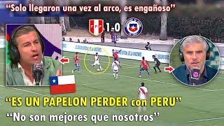 DESTROZADOS! PERIODISTAS CHILENOS REACCIONARON ASI A PERU VS CHILE SUB 23 1-0 HOY