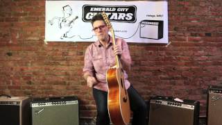 Jay Boone demos a 2003 Taylor 655 CE 12-ST